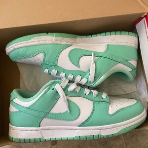 Nike Women's Shoes Mint Green and White